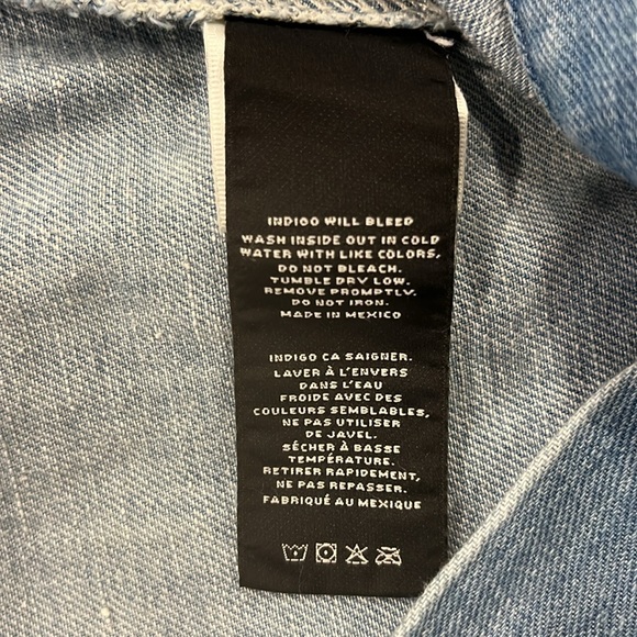 NWOT J Brand denim shorts jumper - Picture 10 of 12